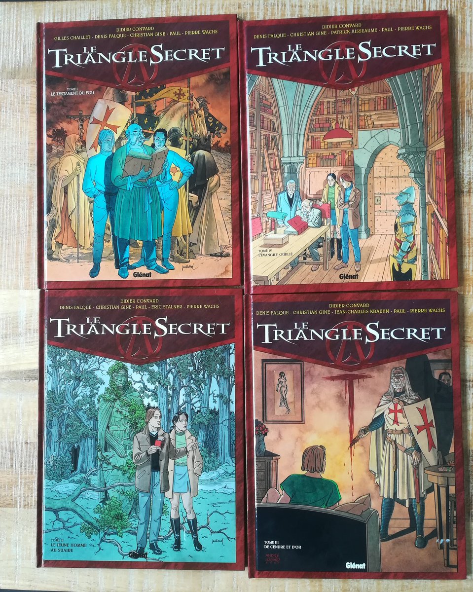 bdecouverte1's tweet photo. J'ai commencé à lire
Le triangle secret
Et je me demande comment j'ai pu passer à côté de ça avant aujourd'hui 🤔
#bd #religion #mystere #templier #Convard #Juillard @GlenatBD https://t.co/1BVPX0sfIt