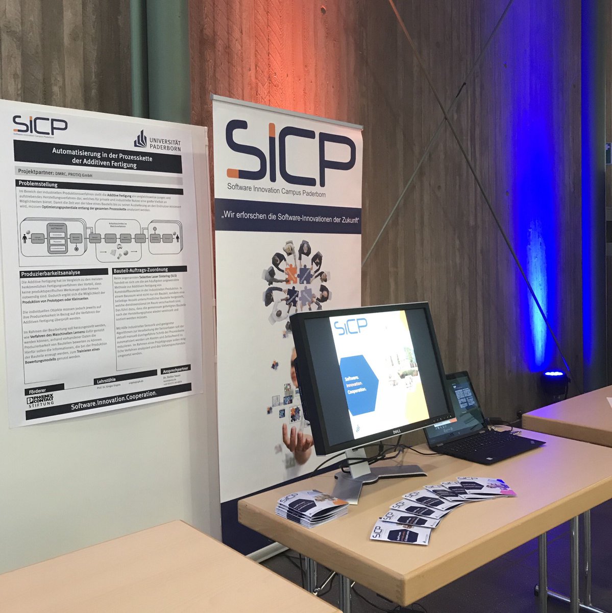 SICPaderborn's tweet image. Heute &amp;amp; morgen finden Sie uns bei der Konferenz Shaping the Future of #AdditiveManufacturing des #DirectManufacturing #ResearchCenter #DMRC in #Paderborn, wo wir #Prozessautomatisierung zeigen. Infos: 10-years-dmrc.com
#3dprinting #AM #AdditiveFertigung #3DDruck #10yDMRC