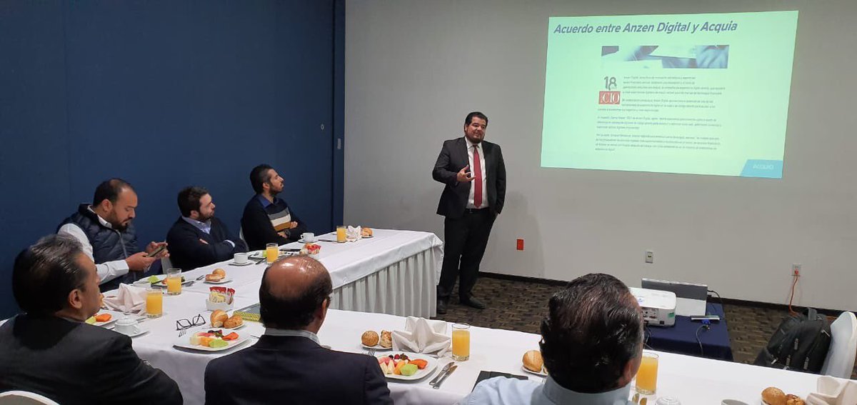 anzen_digital's tweet photo. Como empresas independientes pero unidas por un propósito en común: BRINDAR SOLUCIONES TECNOLÓGICAS Y EXPERIENCIAS DIGITALES DE PRIMER NIVEL A SUS CLIENTES, Anzen Digital y Acquia se reunieron el día de hoy con integrantes del sector financiero en una interesante charla. https://t.co/w7INsXRiYs