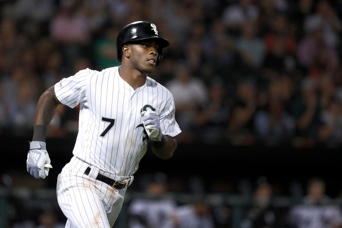 whitesox's tweet image. @TimAnderson7 extended his hitting streak to a season-high 12 games, batting .400 (22-55) with two doubles, two home runs and four RBI. His 36 hits in September rank second in the majors, trailing only Yoán Moncada (37). #SoxStats