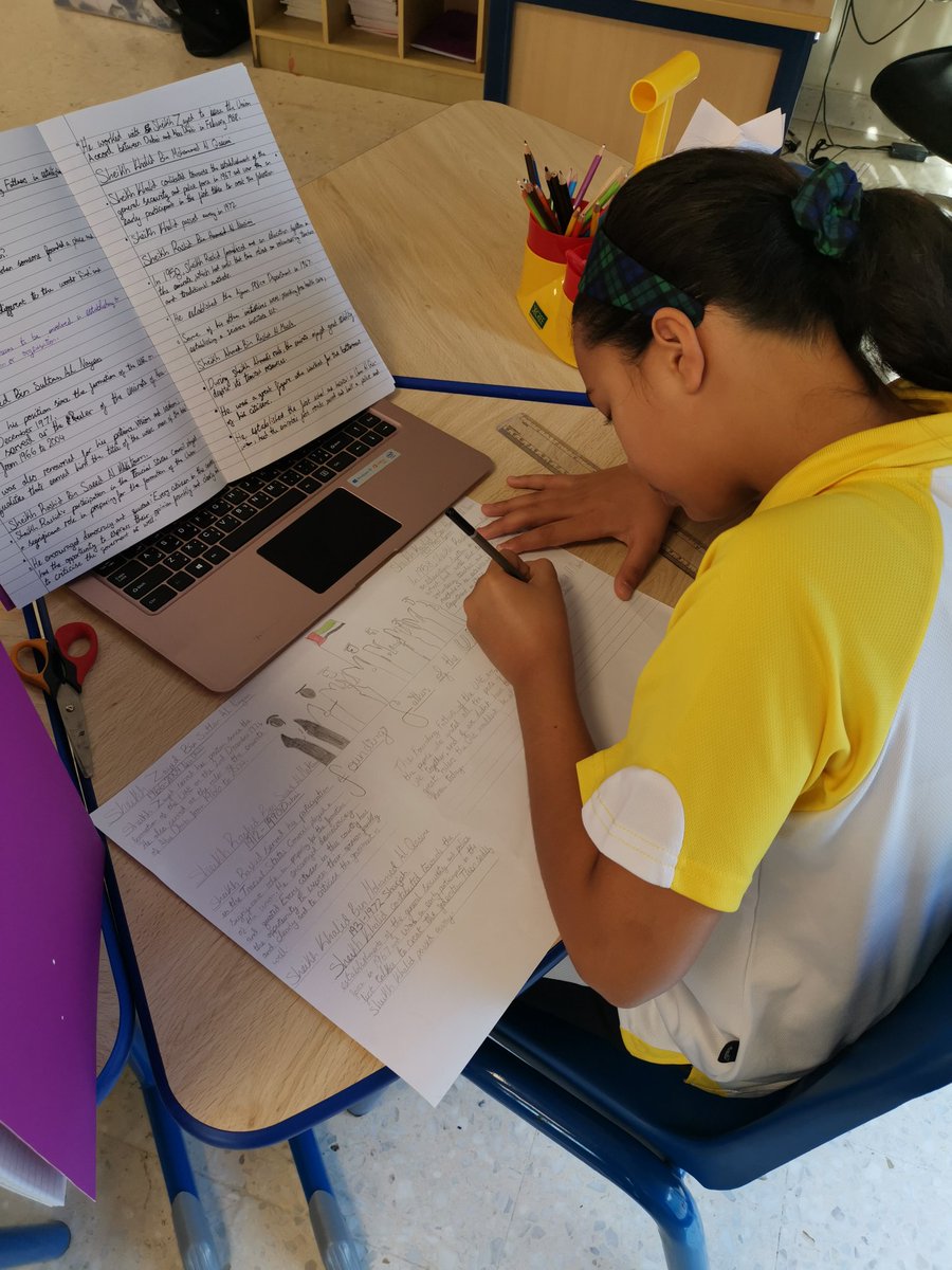 JPS_Year6's tweet photo. #JPS6G have been discovering the legacies left behind by the Founding Fathers of the UAE in our #JPSSocialStudies lesson this week. @JPS_Year6 @JPSDubai https://t.co/HRZ5wMYMB3