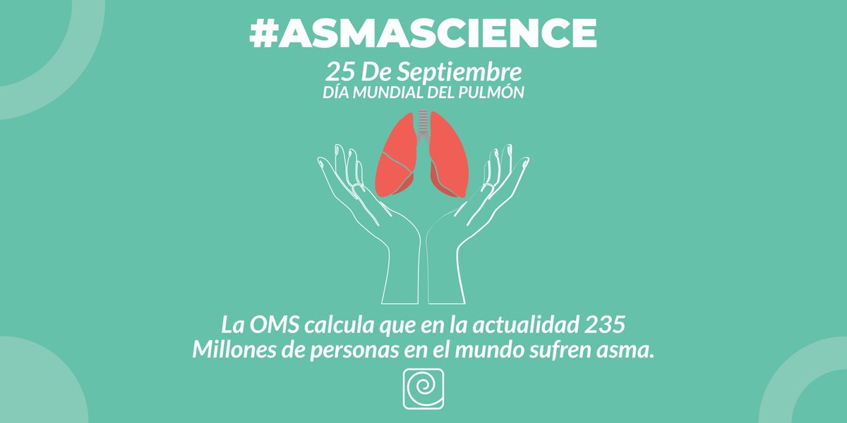 RespiraVidaOrg's tweet photo. Hoy es el Día Mundial del Pulmón.
Comparte con tus familiares y amigos esta información para que se entienda la gravedad de no diagnosticar este tipo de enfermedades y tratarlas a tiempo.
#RespiraVida #Diamundialdelpulmon #Asma #Asmascience https://t.co/kxvisO0FZX