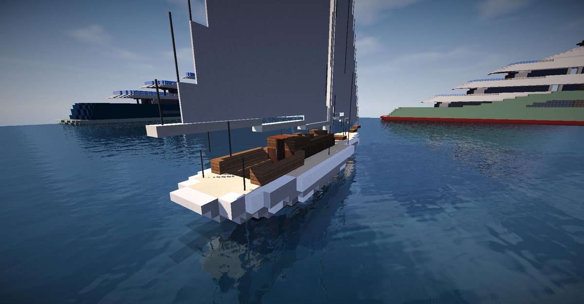 Haven't made a sailboat in a long time so I made one