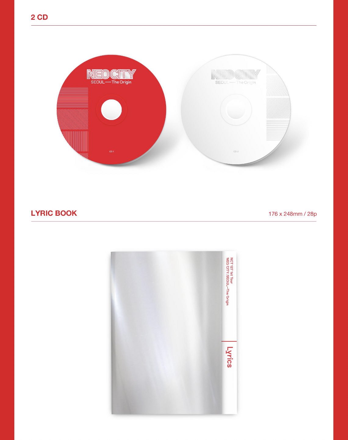 NCT 127 'Neo City:Seoul-The Origin' 1st Tour Live Album 2