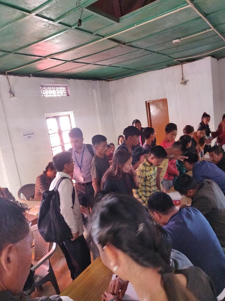 Muletolu's tweet photo. Ongoing case registration for National Commission for Protection of Child Rights (NCPCR), Kiphire #AspirationalDistrict Nagaland
@DCKiphire @NITIAayog @Neiphiu_Rio @NCPCR_ https://t.co/1cKUeZDxSp