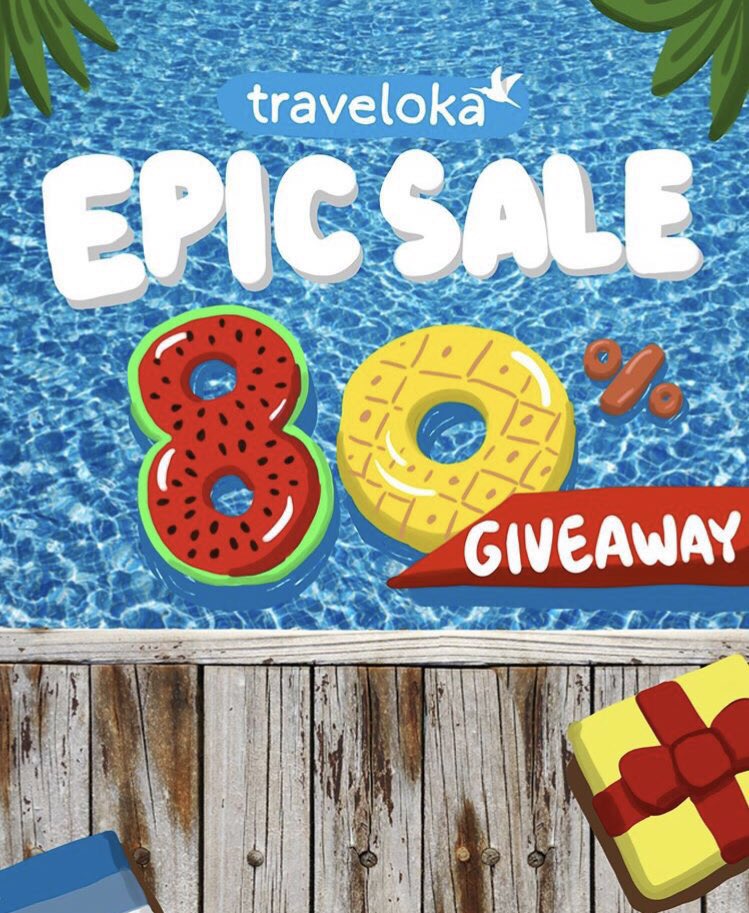 traveloka's tweet photo. STAYCATION GRATIS DI HOTEL IDAMAN BUKAN IMPIAN! 🏖🏢

Syaratnya:
1. Follow @Traveloka
2. RT dan LIKE tweet ini
3. Reply tweet ini dengan alasan kenapa kamu butuh banget liburan 
4. Sertakan nama hotel impian kamu, pakai hashtag #BikinJadiEpic #NginepPastiSeru https://t.co/EWG553qwN4