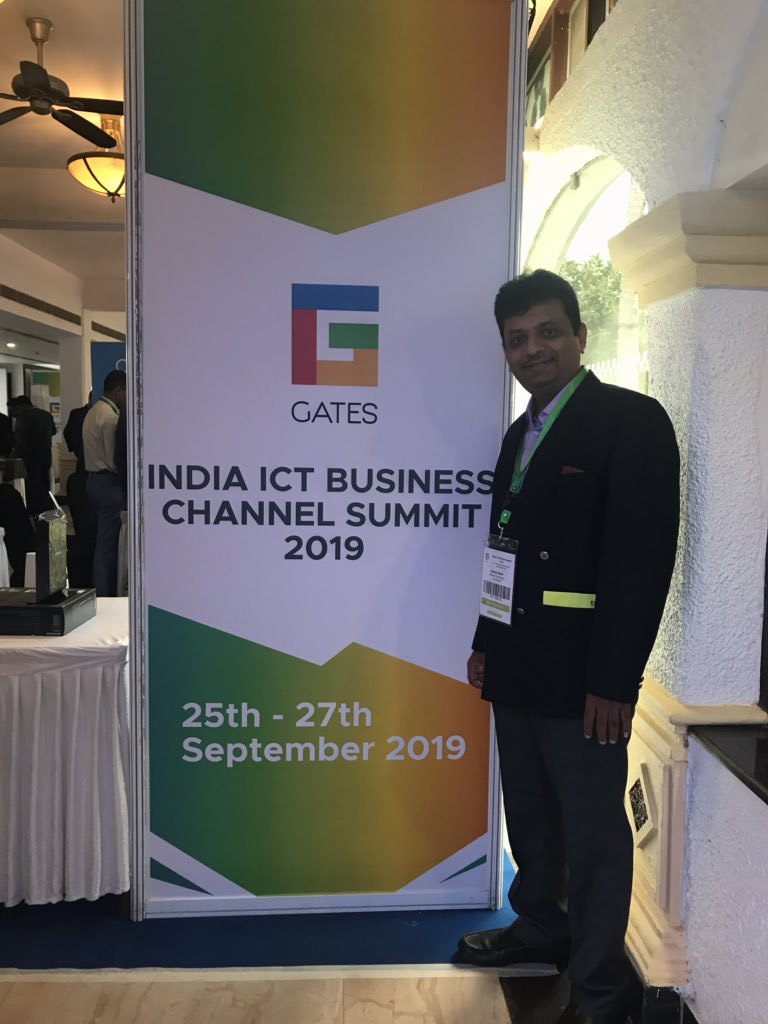 Sanjay15910's tweet photo. At ICT summit GATES #Gates_Summit https://t.co/wLupExH2s6
