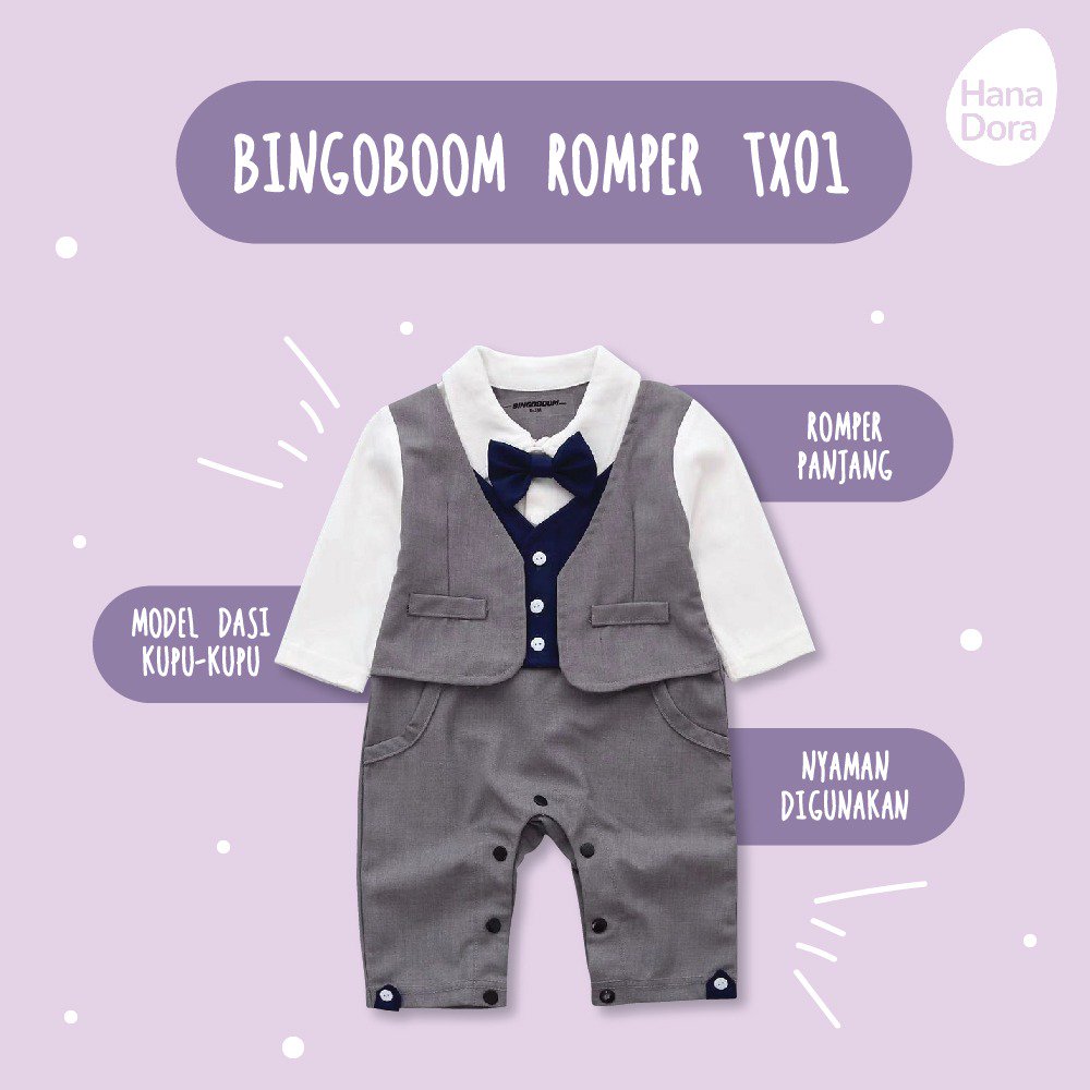 Hanadora_com's tweet photo. Pergi ke pesta tampil formal dan tetap catchy dengan Bingoboom Romper TX01 ini. Didesain dengan model romper, akan membuat si Kecil nyaman sepanjang pesta.
Moms, bisa membelinya di https://t.co/RjOhsAEz0q atau WhatsApp: 0816970677
.
.
.
.
.
#hanadora #romperbayi https://t.co/aC3hEHsdQc