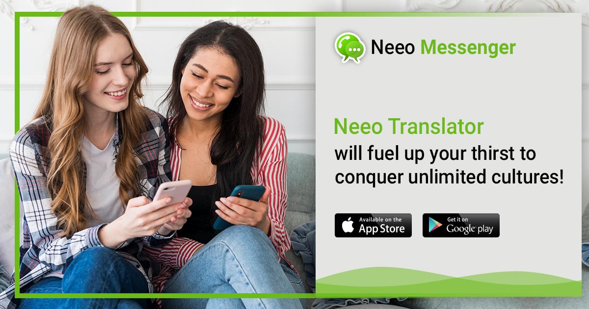 neeopal's tweet photo. Neeo will fuel up your thirst to conquer unlimited cultures!

Download Now and unlock unlimited opportunities!
https://t.co/Rz5WFEI2W0

#Neeopal #Neeo #NeeoApp #Translation #Digital #IM https://t.co/IWlbiPPyh1