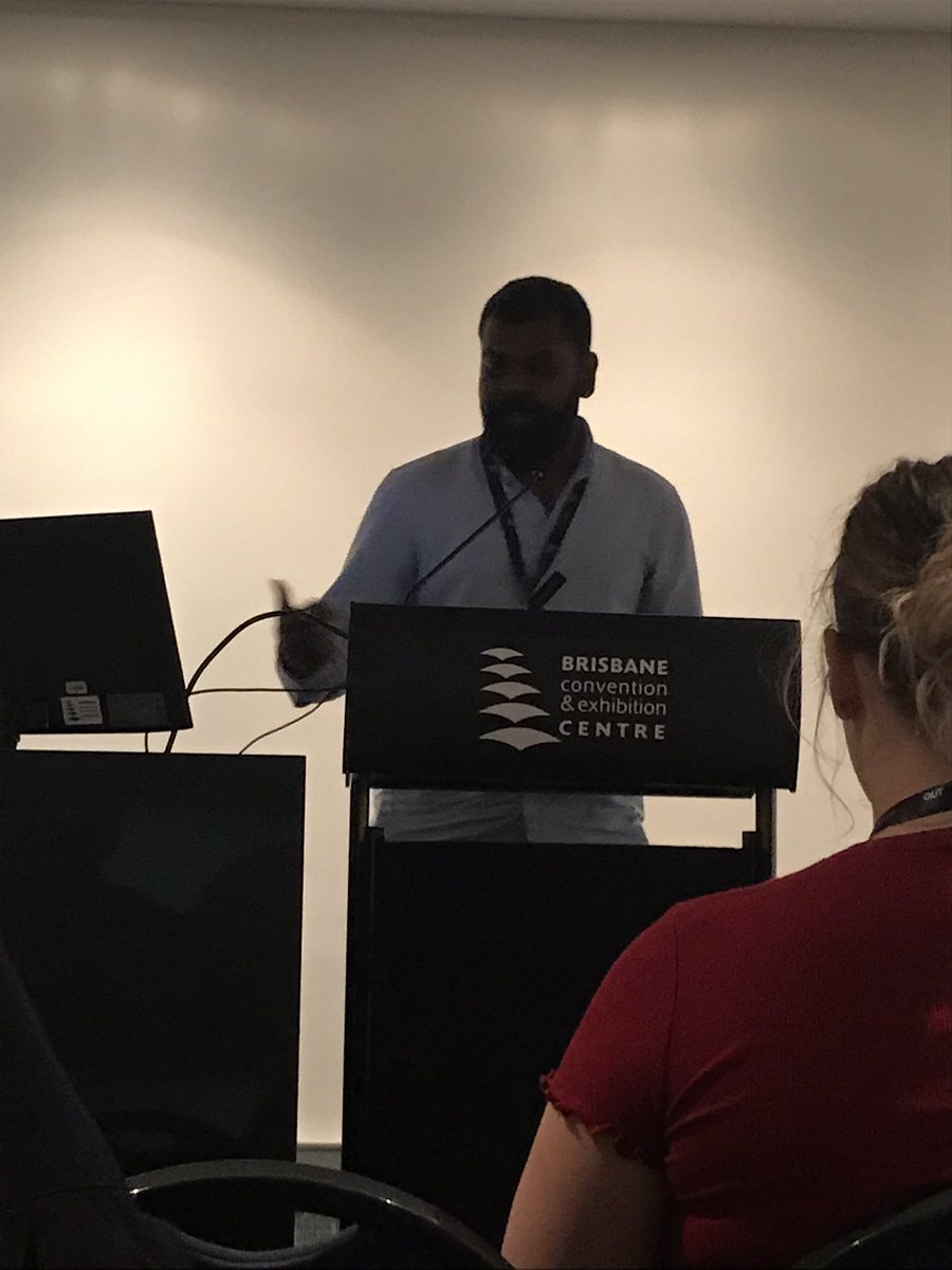 Aaron Corera from XM2 teaching us that drones aren’t just for footage but lighting and backgrounds for CGI, etc. Pretty incredible hearing from someone who has worked on some humble indie films you’ve probably never heard of like Aquaman and Star Wars #WoDC2019 #QUTOJ1