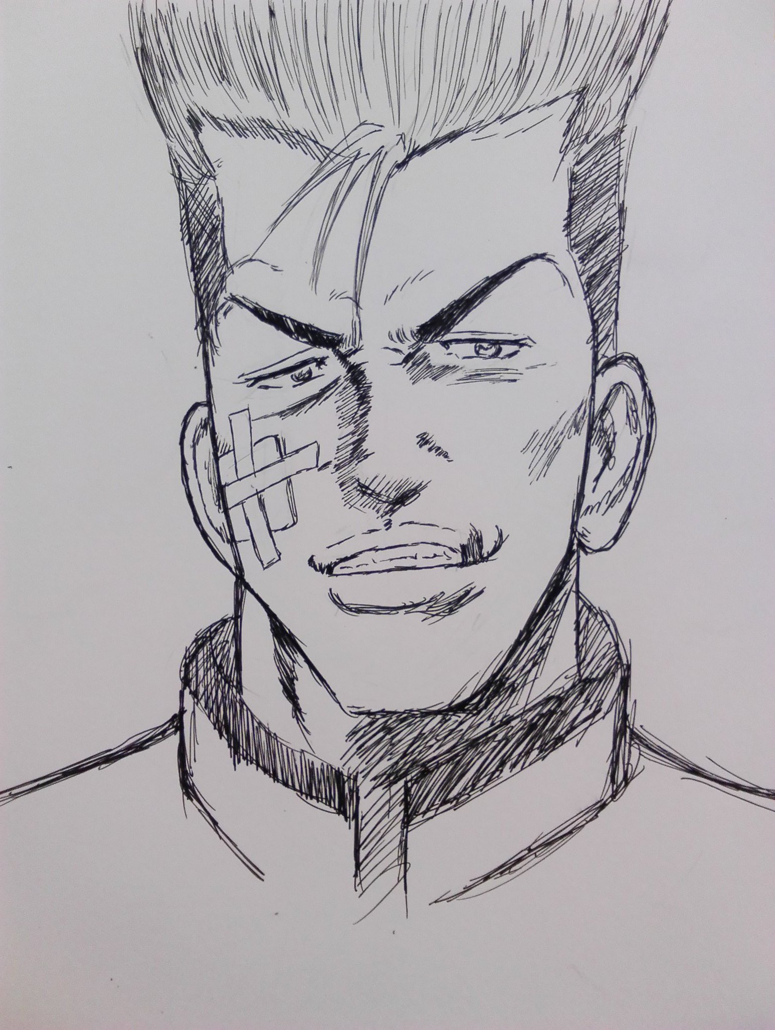 風来の真央 Sur Twitter 練習としてろくでなしブルースの畑山を描いてみました 髪型と乗っ取り考える野心家なところがエリートヤンキー三郎 に出てくる河井星矢を彷彿させる味のあるキャラだったと思います 風来の真央 Sur Twitter 練習としてろくでなしブルースの畑山を描いてみました 髪型と乗っ取り考える野心家なところがエリートヤンキー三郎 に出てくる河井星矢を彷彿させる味のあるキャラだったと思います