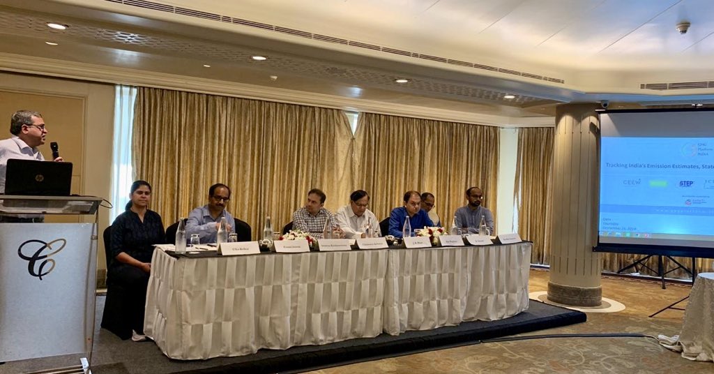 GHGPlatform_Ind's tweet photo. Live @GHGPlatform_Ind hosts Phase III workshop on Tracking India’s Emission Estimates, State Actions and NDC Progress 2005-2015
@ShaktiFdn @CSTEP_India @CEEWIndia @ICLEISouthAsia @WRIIndia @Vasudha_Fnd @moefcc  #ghgemissions #ghgemissionsindia #ghg https://t.co/3vK8Qy6IoN