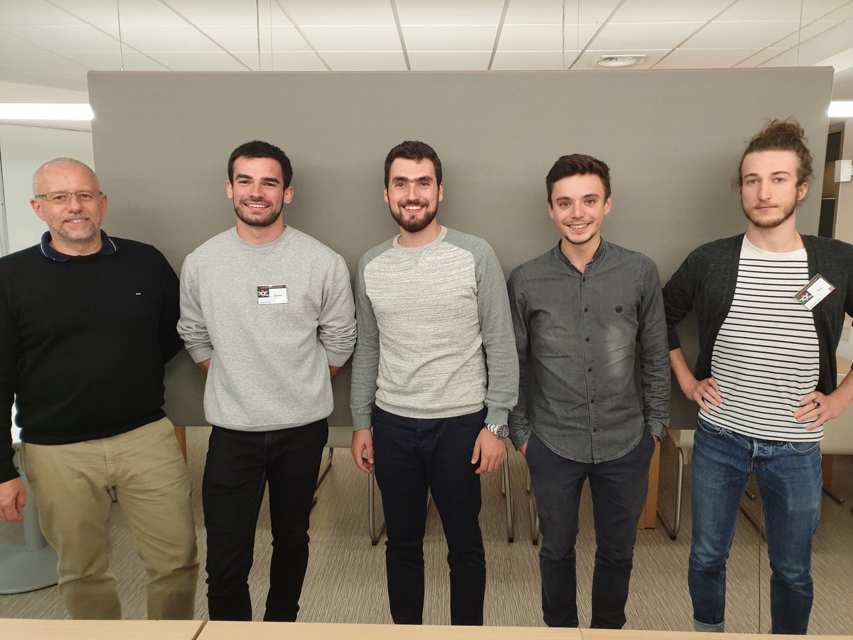 OrangeNormandie's tweet photo. .#OIA édition 4, c'est parti ! 14 #étudiants @EMNormandie & @ENSICAEN pensent 1 projet numérique innovant #eSanté encadrés par 8 #ingenieurs d'@Orange #Labs @CaenOfficiel et coachés par 3 professionnels 👍 @SefionI @OrangeHCare #ChristopheRichard @Atos #BenoitHaelewyn #GIPcyceron https://t.co/tKeacu0xTh