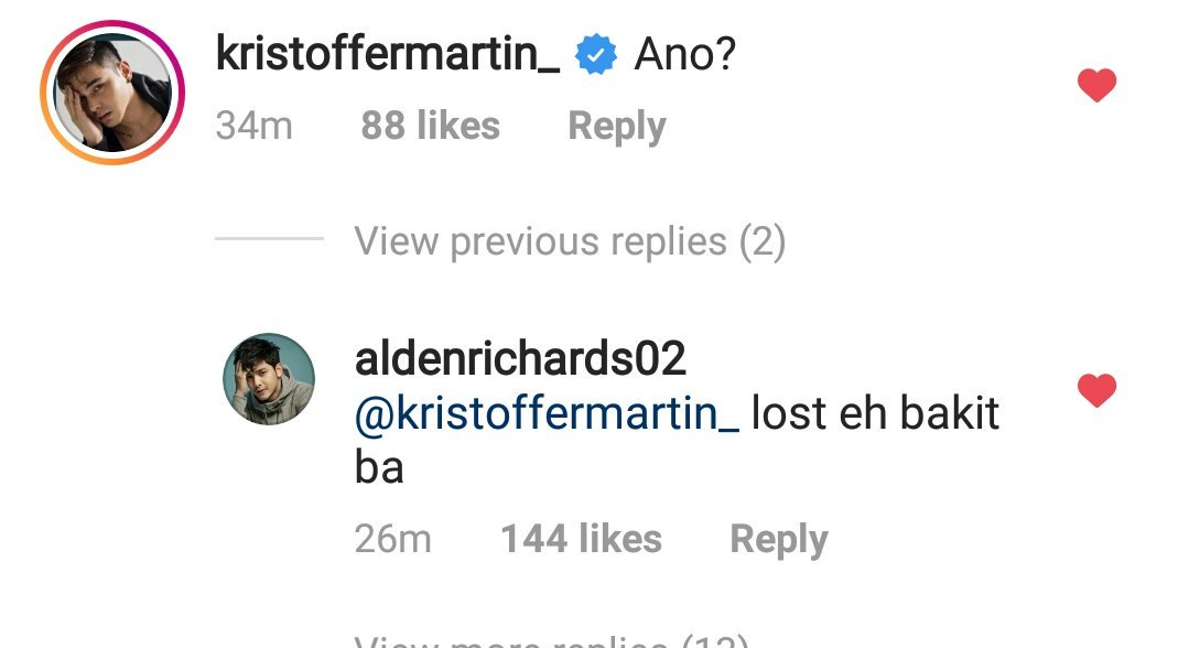 singleness1897's tweet photo. QAQU HAHAHAHA TAWANG TAWA AKO. 

These two @aldenrichards02 @flinsTUNs 

#LostBae https://t.co/KAQTwhG0c8
