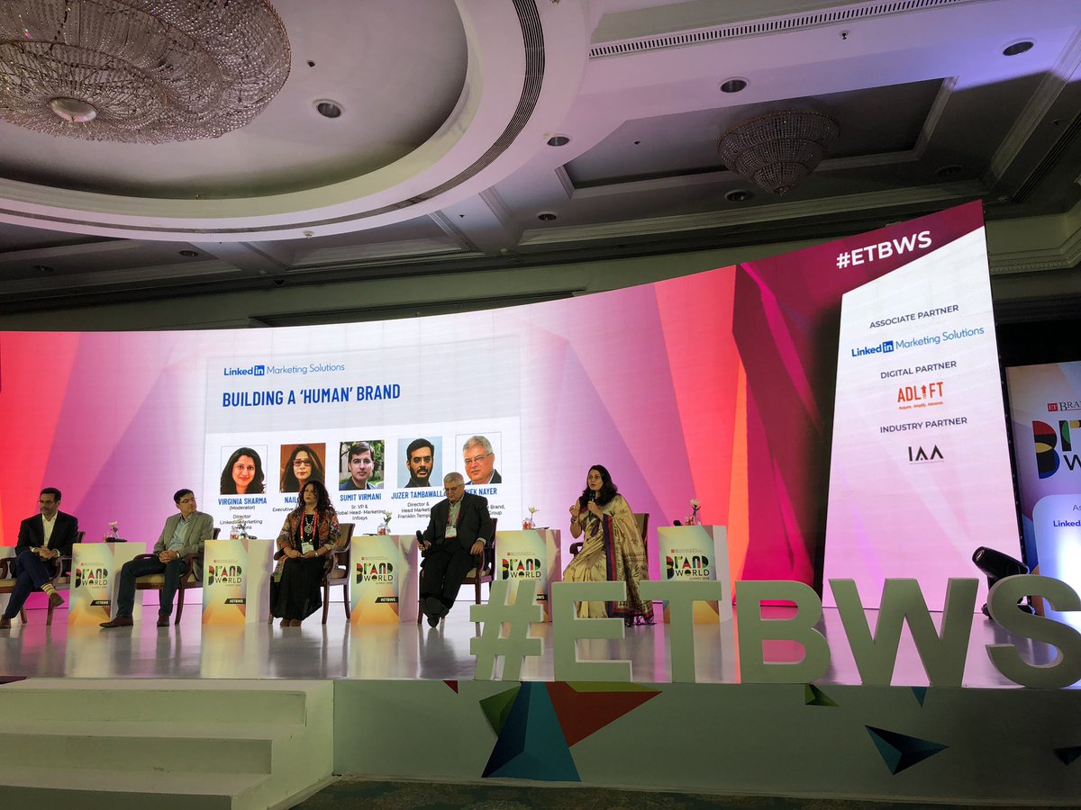 At Brand World Summit 2019 by Brand Equity, Economic Times at the Taj Lands End  #ETBWS