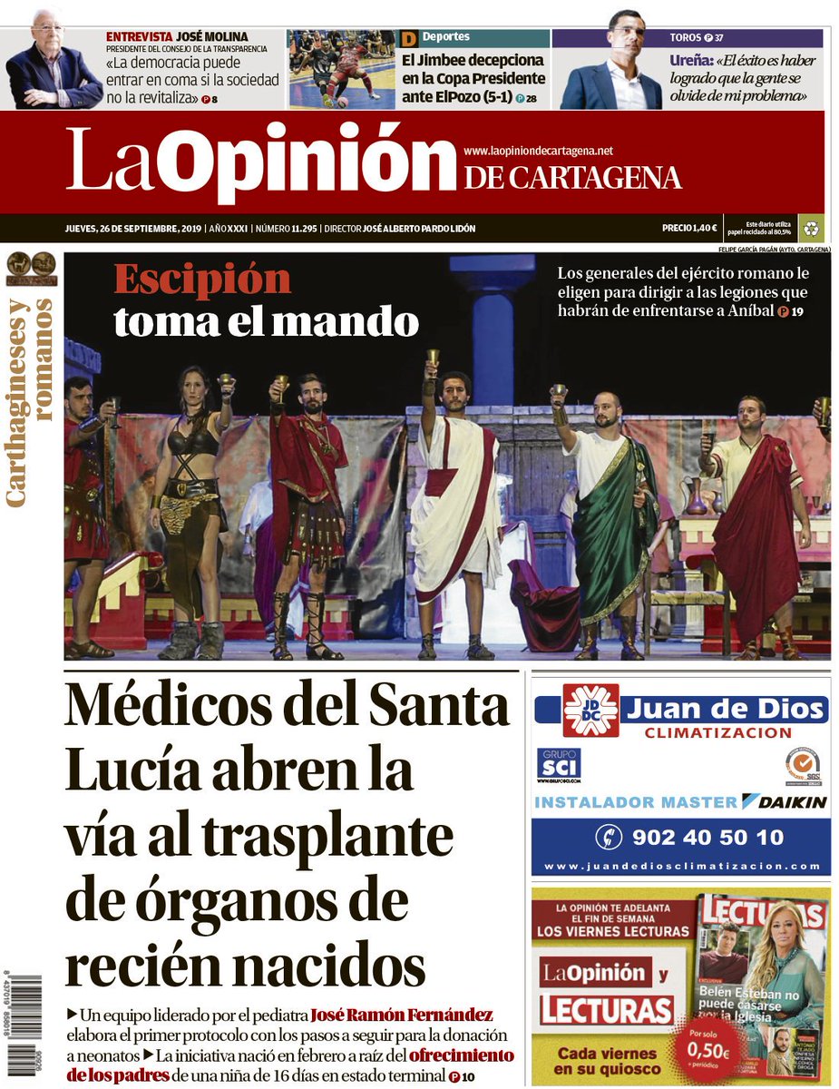 diariolaopinion's tweet photo. #Portadas de #Murcia y #Cartagena.
Suscríbete aquí a LA OPINIÓN: https://t.co/d1QwYmjlec https://t.co/2cbs0q7H88