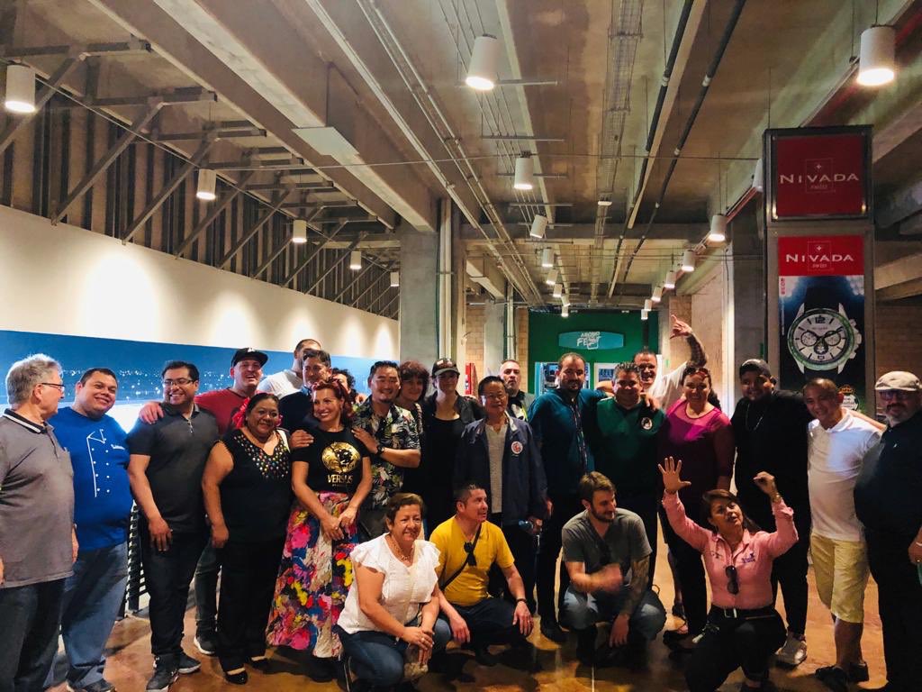 Gracias al <a href="/ClubSantos/">Club Santos</a> por recibir a los chefs ponentes de la cumbre mundial de líderes culinarios del <a href="/CCCulinario/">CCC</a> , los chefs del mundo se pusieron en #ModoGuerrero