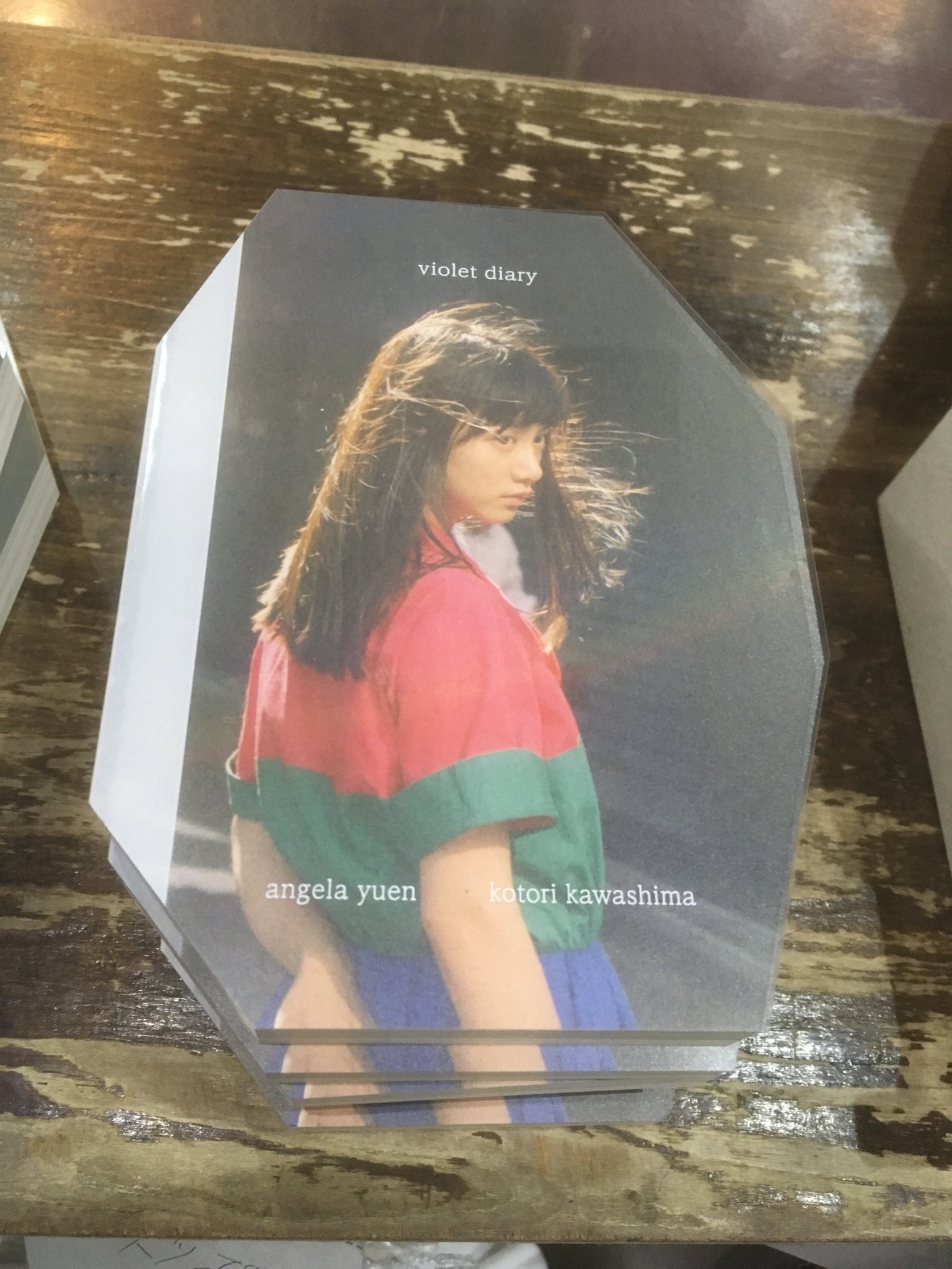 violet diary 写真集 川島小鳥 Angela Yuen