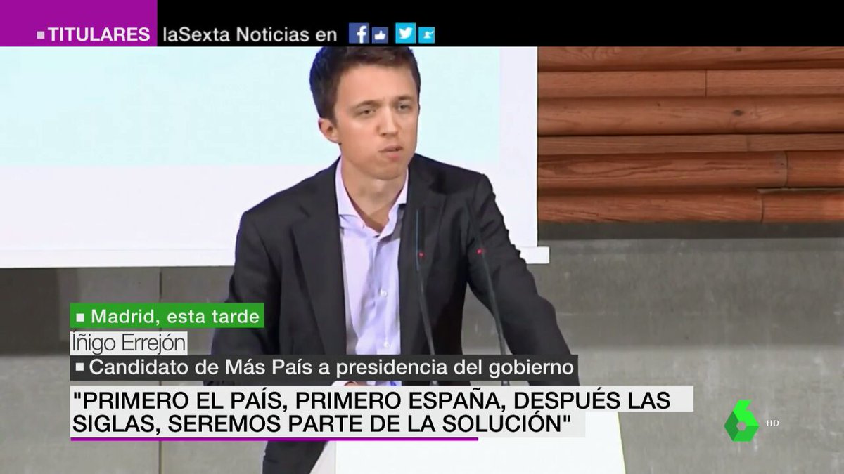 Yo_Soy_Asin's tweet photo. Ya he encontrado la diferencia entre Más País y Unidas Podemos.
Mientras que en UP lo importante son primero las personas, en Más País lo más importante es primero España....
#MasHumo https://t.co/1J4CtvdcPi