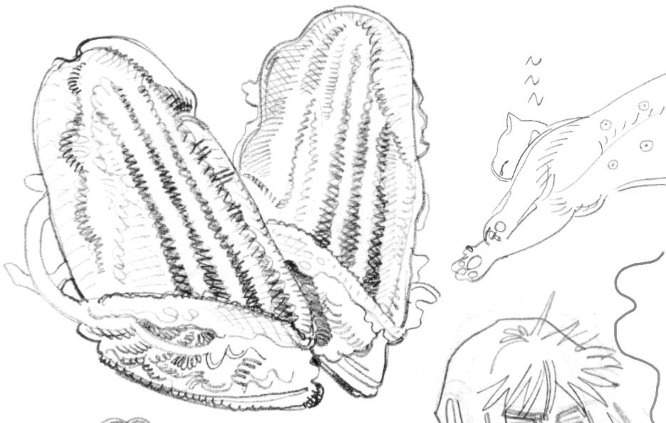 thinking about this sandwich I drew a year ago 