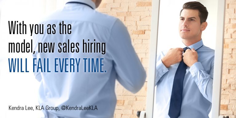 Sales Hiring Will Fail 100% of the Time klagroup.com/sales-hiring-w… via <a href="/KendraLeeKLA/">Kendra Lee</a>