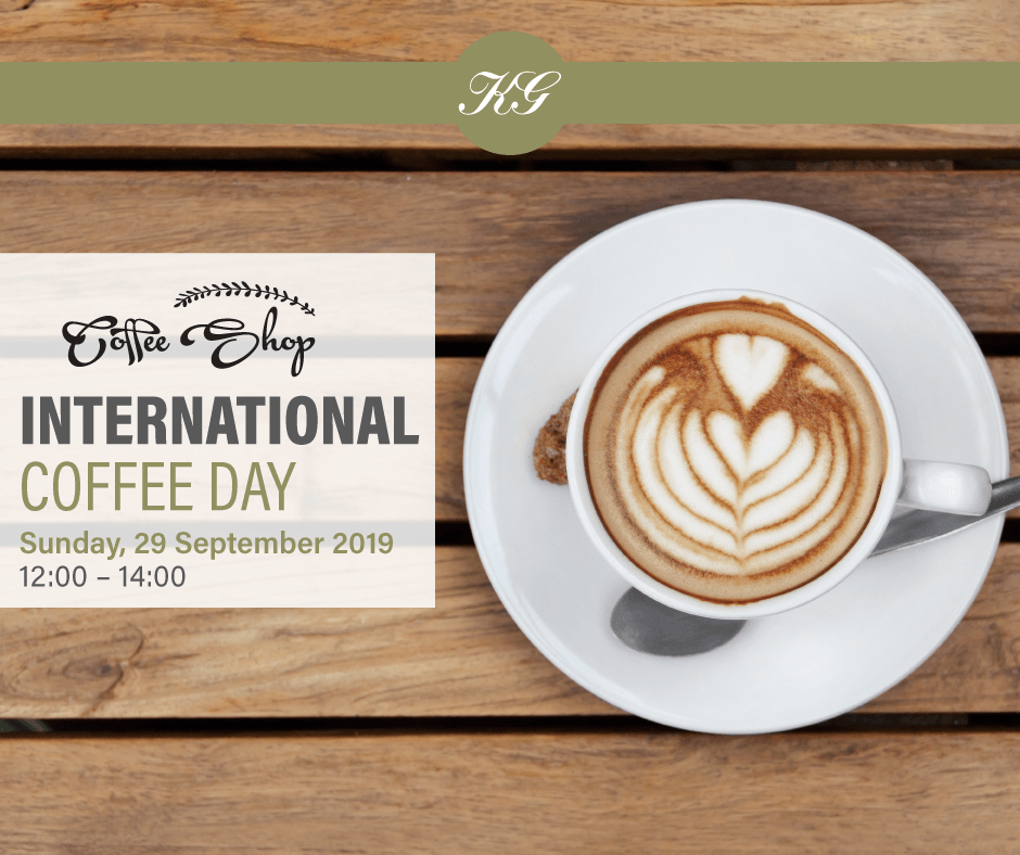 Celebrate International Coffee Day with a complimentary coffee tasting from Ciro at the Coffee Shop ☕ 

Tasting will take place Sunday, 29 September from 12:00 - 14:00.