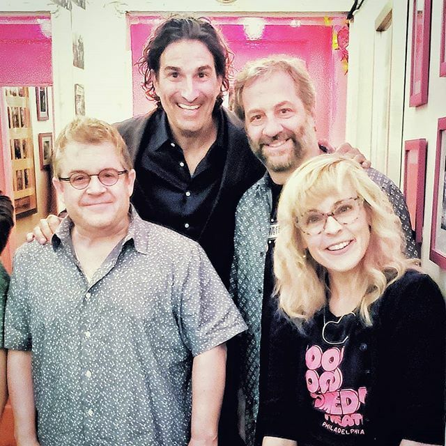 LargoLosAngeles's tweet photo. #GaryGulman #TheGreatDepresh is coming to #HBO Oct 5.
These four wonderful humans got together tonight in front of a very giving audience to do comedy and also to talk together about mental illness challenges.
Thank you!
#PattonOswalt
#GaryGulman
#JuddA… https://t.co/KzT3C1p4td https://t.co/I1dfS6Qly1