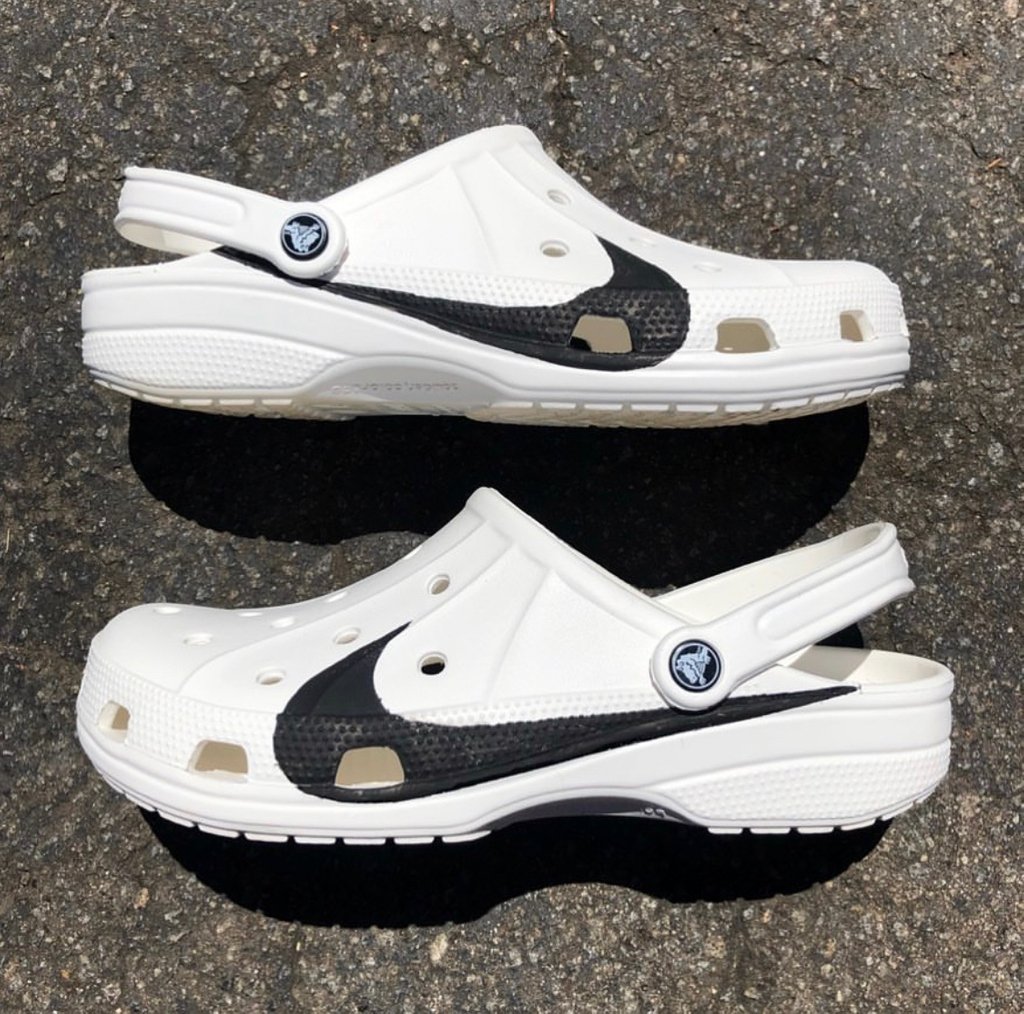 nike crocs collab