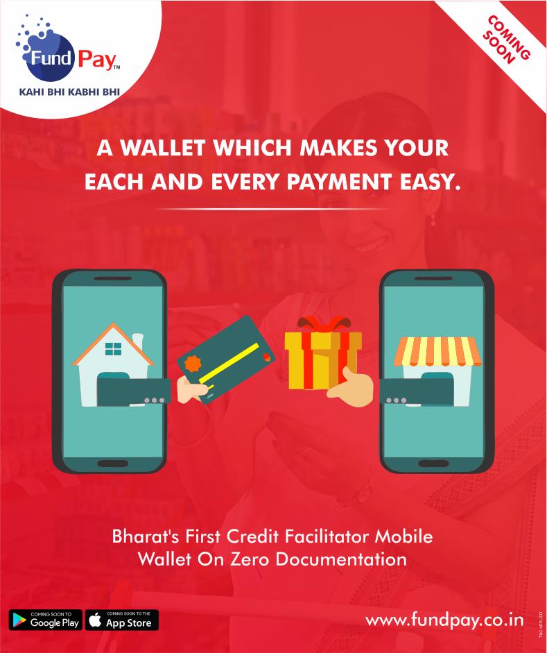 FundPay's tweet photo. A wallet that makes each and every payment easy.

#PrepaidCardSolution #EPayment #EBank #OpenBanking #WalletforEcommerce #CorporatePaymentSolution
#EmployeePaymentSolution #CreditFacility #CreditLine #MerchantPaymentSolution #MultiUtilityCard

https://t.co/un2Ht21EFc https://t.co/UUyUYfBgis