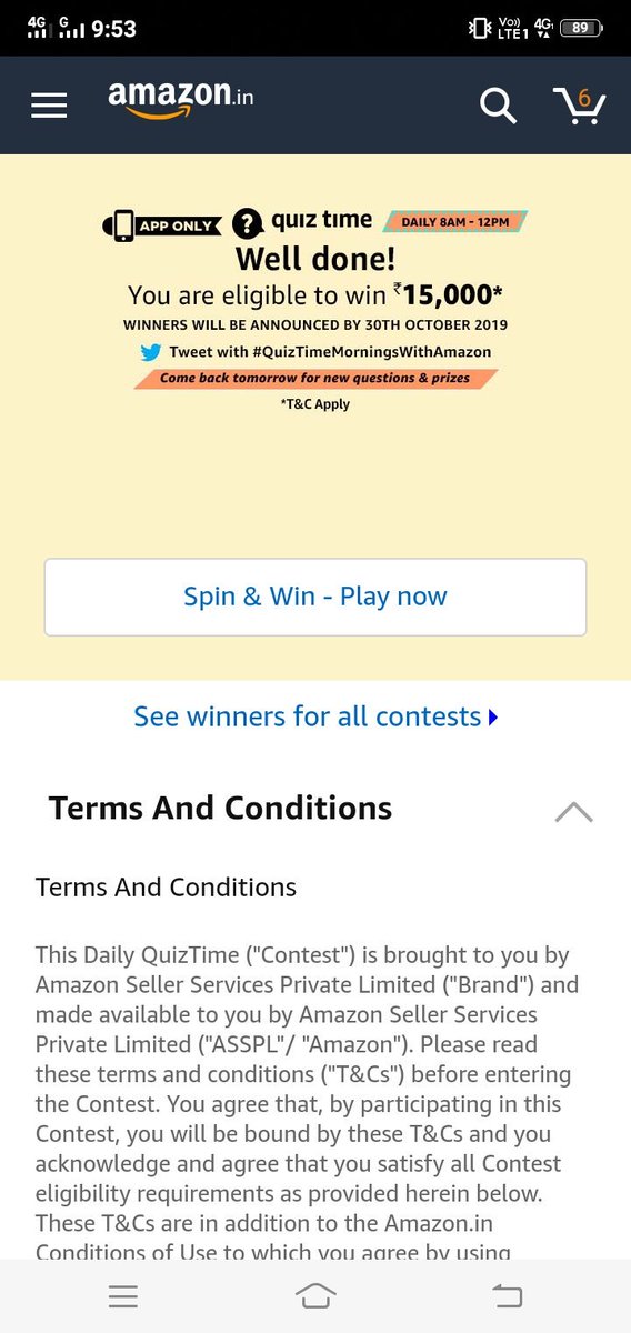 UmeshCh08457474's tweet photo. #QuizTimeMorningsWithAmazon https://t.co/tQDH3bukyU