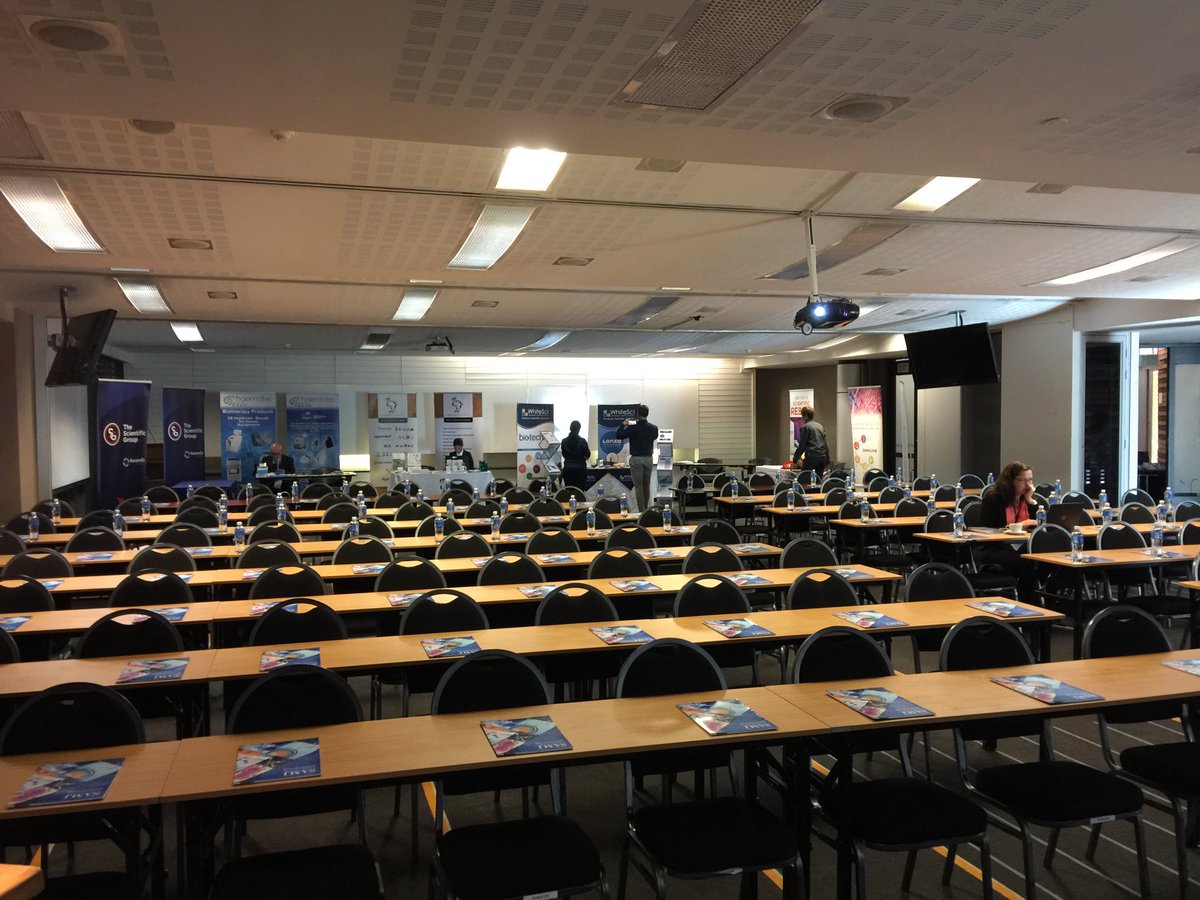 Delegates about to arrive #CellandGeneTherapy