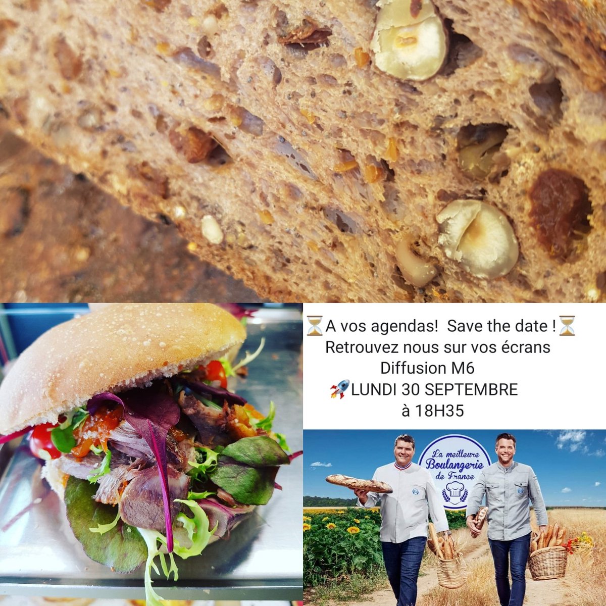 FournilStLoup's tweet photo. Follow us ! @FournilStLoup #M6 #lameilleureboulangeriedefrance  #LMBDF #bayeux #boulangerie #gastronomie #pains #Normandie #normandy #manche #calvados #cuisine #bio https://t.co/psEsu9ZfTv