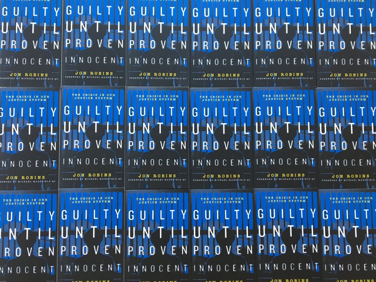 JusticeGap's tweet image. 'A no-holds-barred insight into the miscarriages of justice that stalk our broken justice system,' reckons @BarristerSecret. Initial print run of #GuiltyUntilProvenInnocent sold out - now back in stock. Order here: bitebackpublishing.com/books/guilty-u…. Read intro here: thejusticegap.com/guilty-until-p…