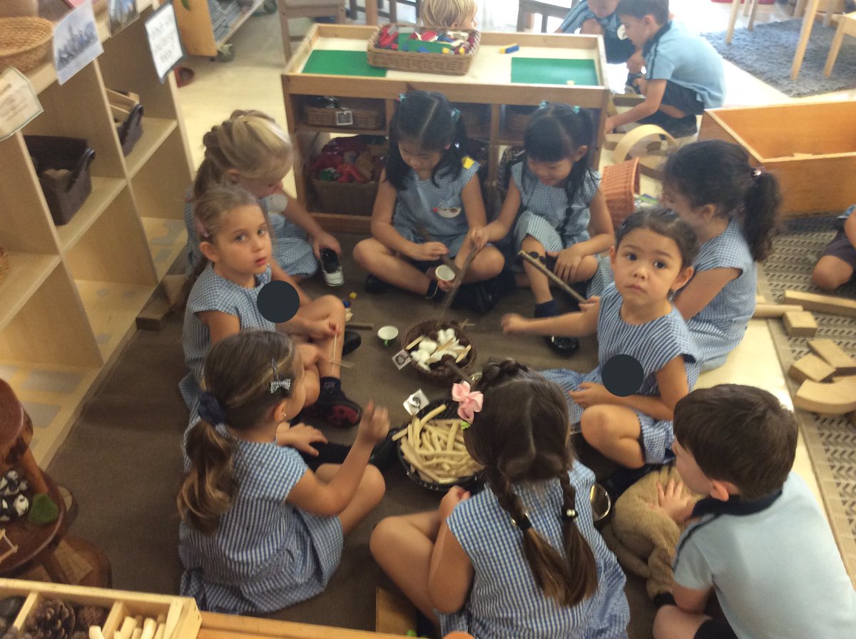 Reception Safari have been playing so well together this week. Look at the city and feast we made!