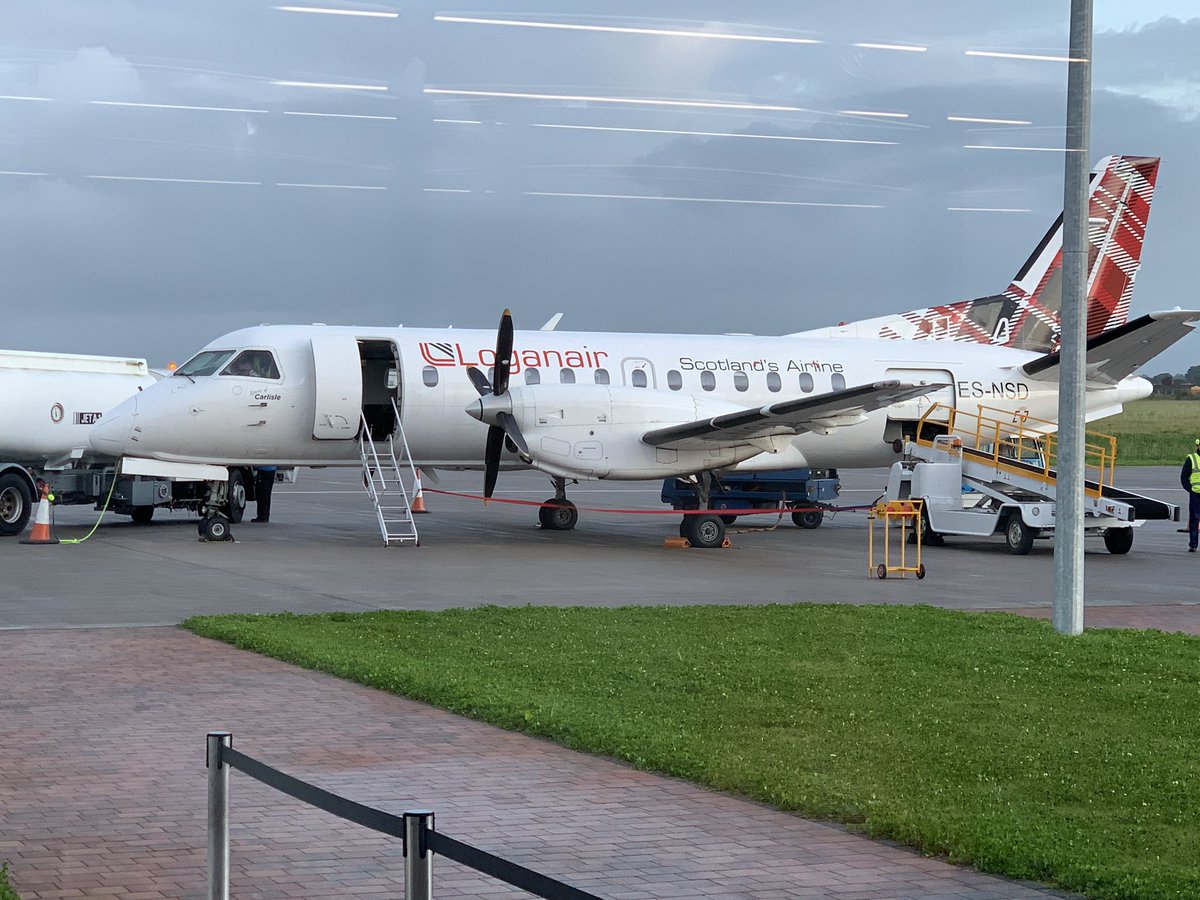 Transport to #Dublin this AM for <a href="/MSI_Global/">MSI Global Alliance</a> #UK&amp;IRE Managing Partners meeting from <a href="/CarlisleAirport/">Carlisle Lake District Airport</a>. Impressed so far and convenient. Shame times home aren’t great as have to fly back to <a href="/ManchesterAirp/">ManchesterAirport</a> then <a href="/TPExpressTrains/">TransPennine Express</a> home!