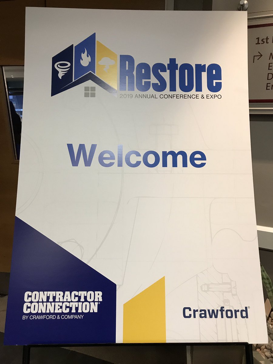 HaleSue's tweet photo. Busy morning @crawco Contractor Connection Conference &amp; Expo #RESTORE https://t.co/TfCggNThy6