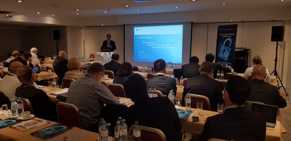 sbibilisim's tweet photo. Şirket Yöneticilerimizden @mselmandonmez , @ekrmun ve  İş Geliştirme Yöneticimiz @Adnan__iman Avusturya Viyana 'da gerçekleşen Cyber Intelligence Europe 2019 fuar ve sonrasında uluslararası görüş sunma konferansına katılım sağladılar. @Intel_Sec  #CyberIntelligenceEU https://t.co/fJtfaoZQCp