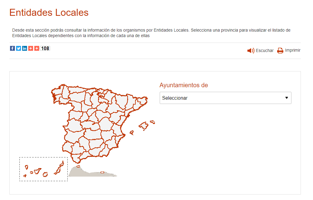 060gobes's tweet photo. ¿Necesitas conocer el código de #UnidadOrgánica de un #Ayuntamiento? Entra en esta página, selecciona la provincia y después el ayuntamiento correspondiente. Accederás también a información adicional como oficinas asociadas o situación en el mapa 👇 
https://t.co/3R00WFiFUE https://t.co/m5hZxhKlDS