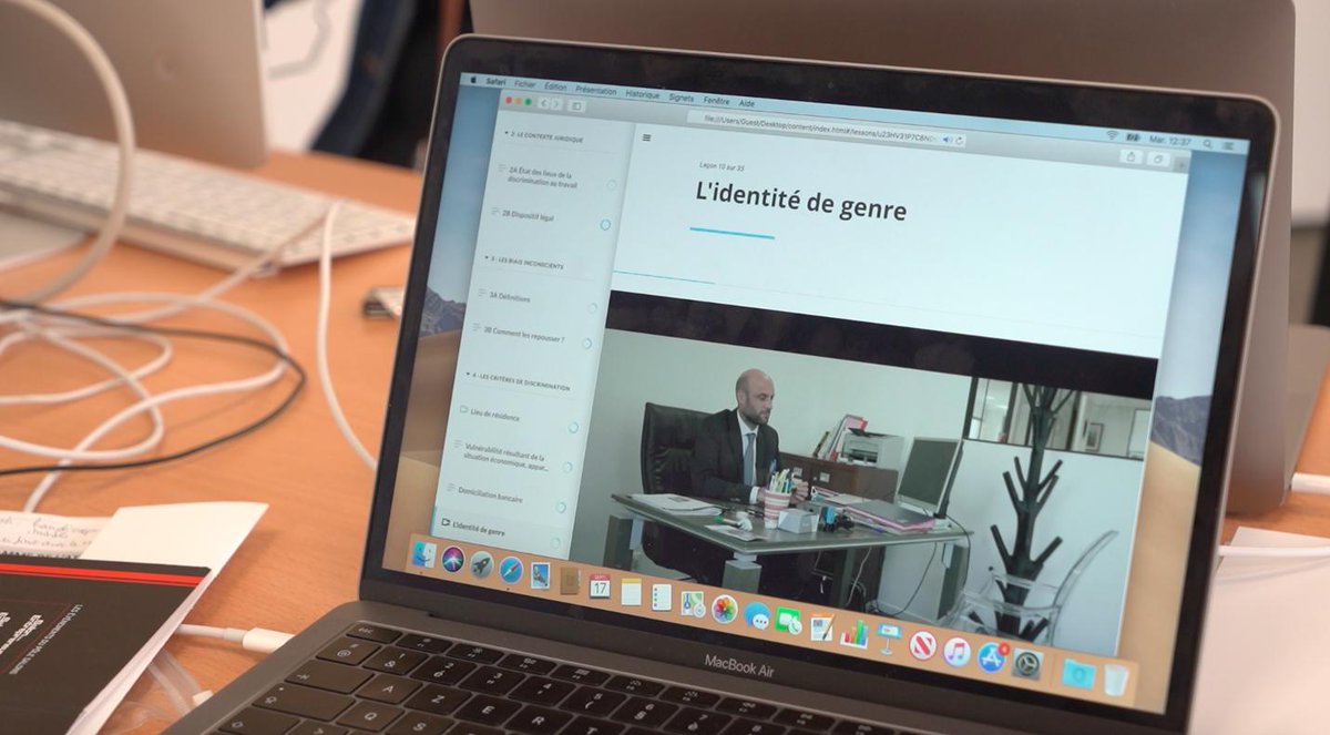TACDigitalProd's tweet image. Le #elearning "#Inclusion - #Recruter sans #discriminer" est maintenant disponible ! Merci à nos bêta-testeurs de l'atelier TAC pour tous ces super retours 😊 #diversite

Cliquez sur ce lien pour demander une démonstration :
forms.gle/rbgvfUHZYm6XjE…