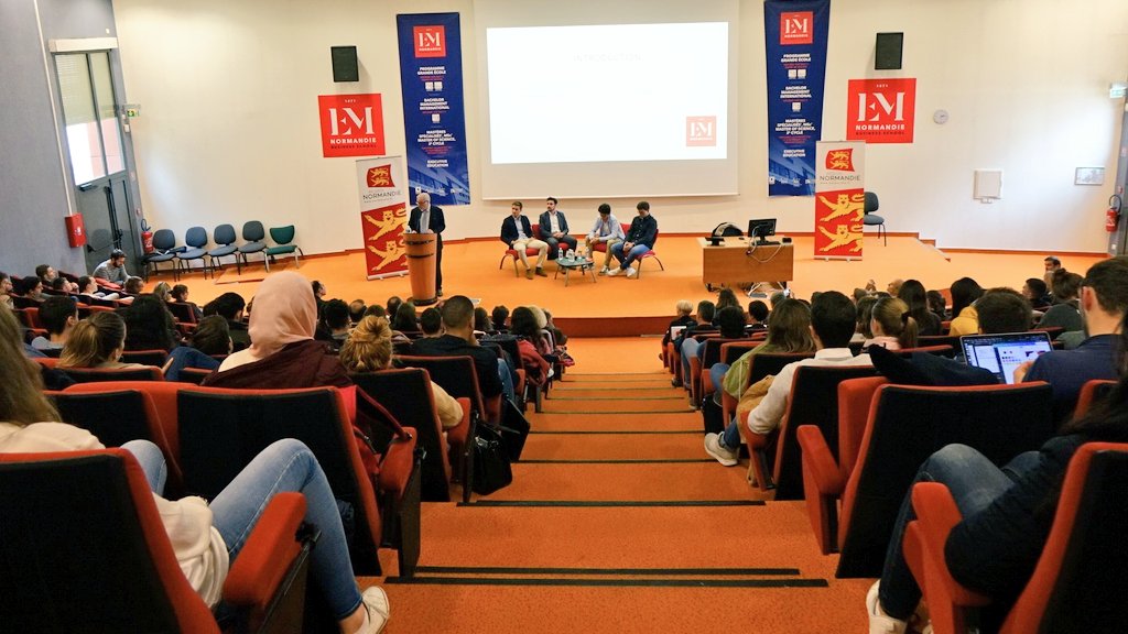 EM Normandie Business School tweet media