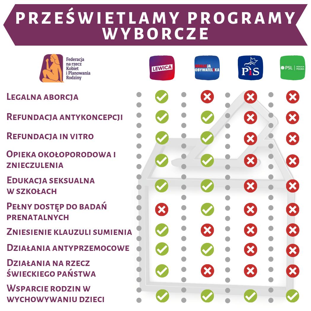 Prześwietlamy programy wyborcze