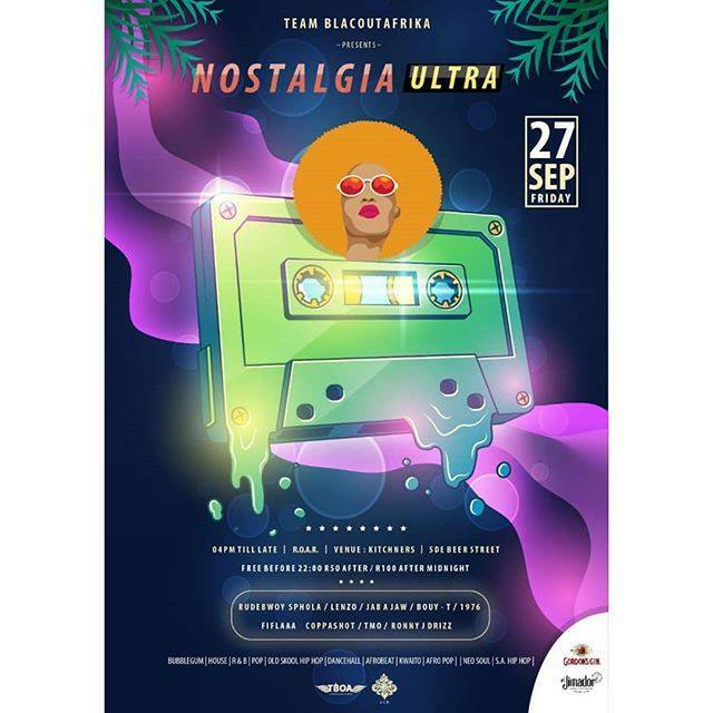 SunDAY_S_KOOL's tweet photo. Happy #ThrowbackThursday It's that time again, Nostalgia Ultra is bringing the house down tomorrow. Come boogey down with us! We've got drinks specials from the OG gin @gordonsginde! https://t.co/zxw3G93Nsf #SuNDAY_SkooL #SunDAY_SkooL https://t.co/9IT7EGTnSA