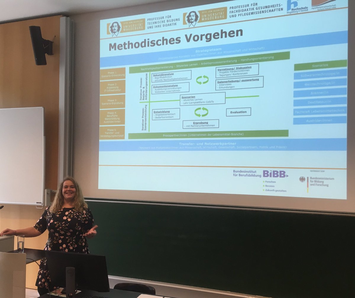 LebenNach's tweet photo. Wir durften unser Projekt und die erste Konzeption eines Szenarios auf der Jahrestagung der Sektion Berufs- und Wirtschaftspädagogik vorstellen. Danke für die spannenden Gespräche und Diskussionen. #bwp2019 https://t.co/wpVo58l3h3