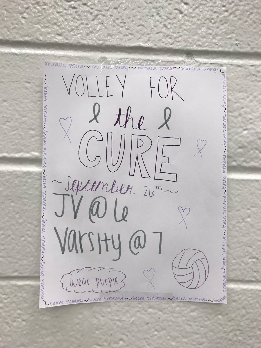 ConnerHigh's tweet photo. Wear purple and show up and help support our fellow student https://t.co/gpOWyHiR1Y