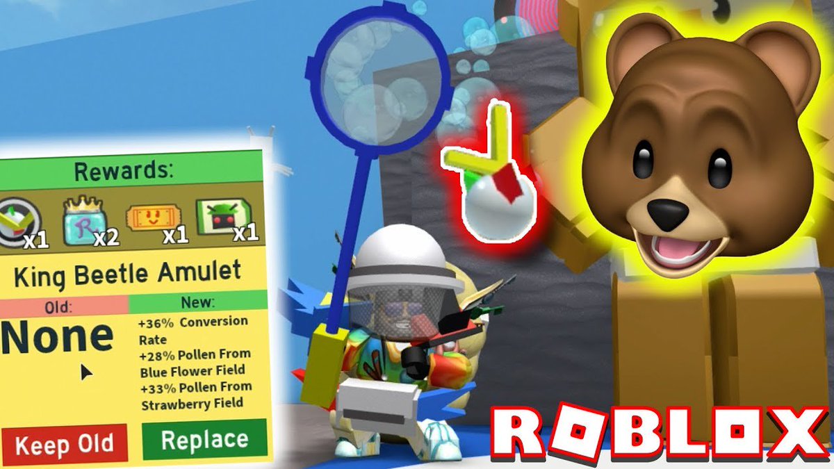 Pcgame On Twitter King Beetle Amulet Beat Tunnel Bear Roblox Bee Swarm Simulator Link Https T Co Iwoaiypryu Beeswarm Beeswarmsimulator Beeswarmsimulatorupdate Commentary Familyfriendly Funny Funnymoments Gameplay Gaming Hilarious - bear gameplay roblox