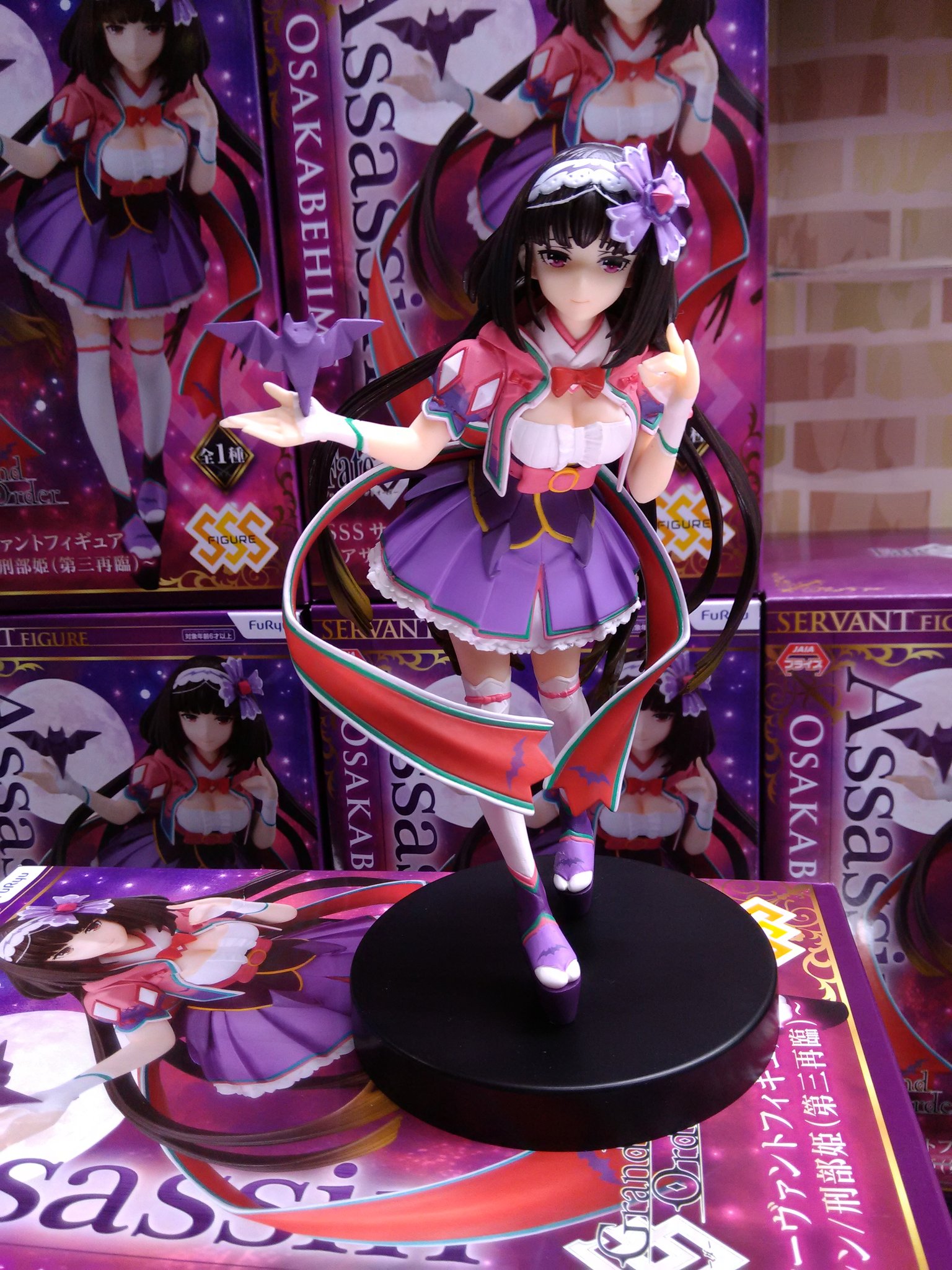 ラウンドワン草加店 Al Twitter Fate Grand Order Sssサーヴァントフィギュア アサシン 刑部姫 第三再臨 が草加店より登場中 人気キャラクター刑部姫が第三再臨の姿で登場 ラウンドワン草加店 Fgo T Co Aes02zsjfd Twitter