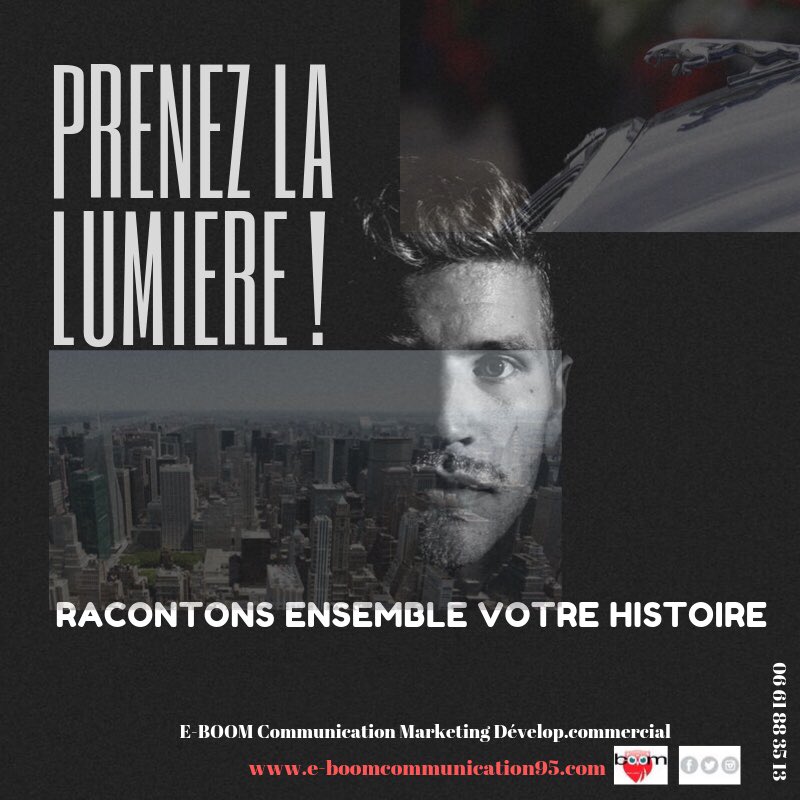 eboomcommunica1's tweet photo. #storytelling #brandcontent #communication #marketingdigital #marketingstrategy #marketingconsultant #developcommercial #eboomcommunication #développement #communicationspecialist #votrecommunicationen5étoiles #votremarketing5étoiles #communicationagency #communicationdesign https://t.co/4MczMXtZ8p