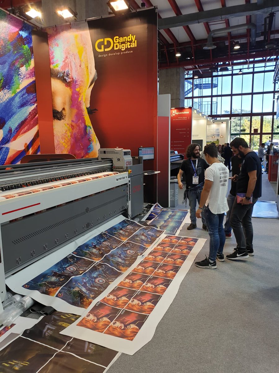 Currently exhibiting at C!Print 2019 Madrid Fair.
Find us at Stand C-60 and discover our latest solutions!                           #gandydigital #newtech #PRINTING #Sales #Madrid #innovation