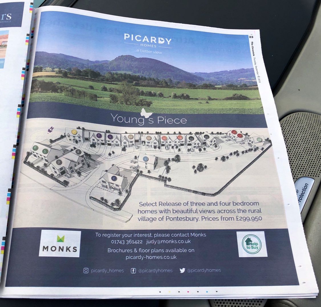 #Advertising for <a href="/picardyhomes/">picardyhomes</a> in the <a href="/ShrewsburyChron/">Shrewsbury Chronicle</a> with <a href="/MonksProperty/">Monks</a> - all part of the service!