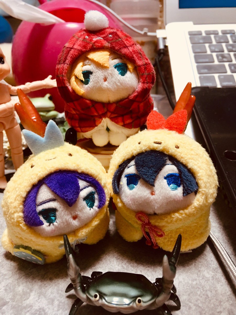 gy_ngur's tweet photo. やべーですよ、すみっコぐらしのてのりぬいぐるみ用の着せ替えがもちぷちにピッタリすぎる…！
そしてテントにインしたぷちんばさんがジャストフィットしすぎて… https://t.co/5nWLhQKGCg